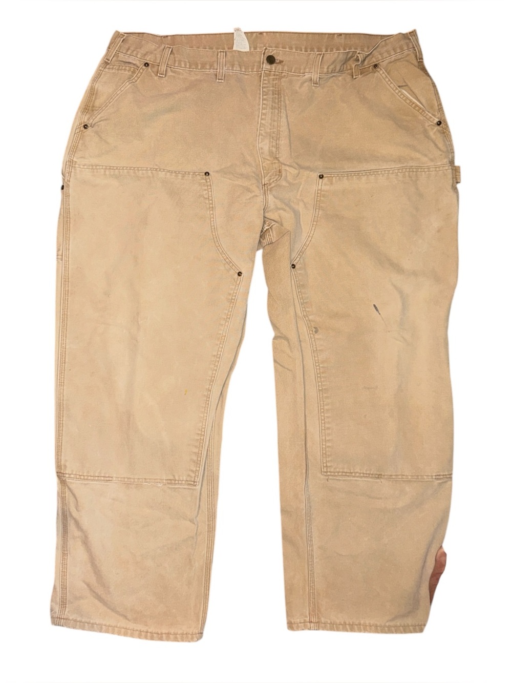 Carhartt double-knee canvas carpenter pants